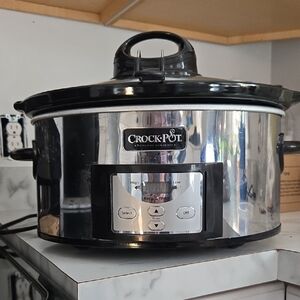 The Original Crock-Pot Stainless Steel Slow Cooker